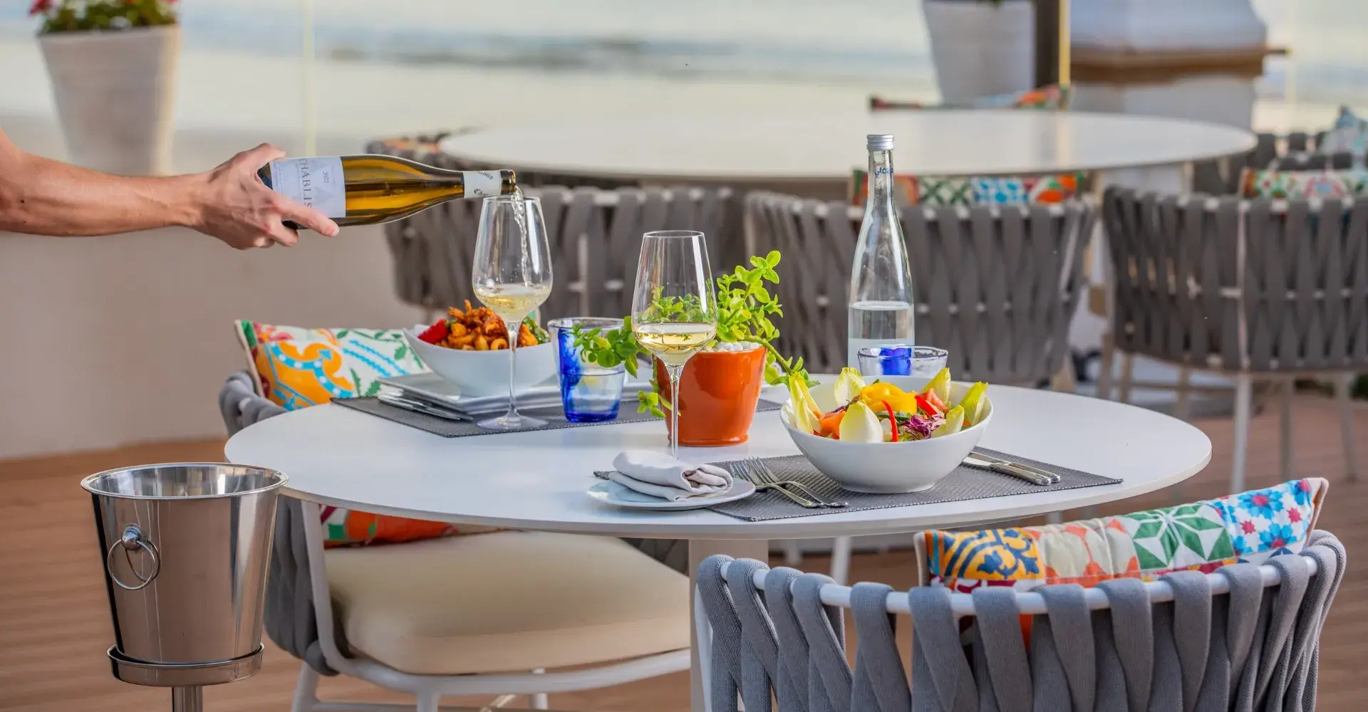 Saveurs solaires face a l'ocean